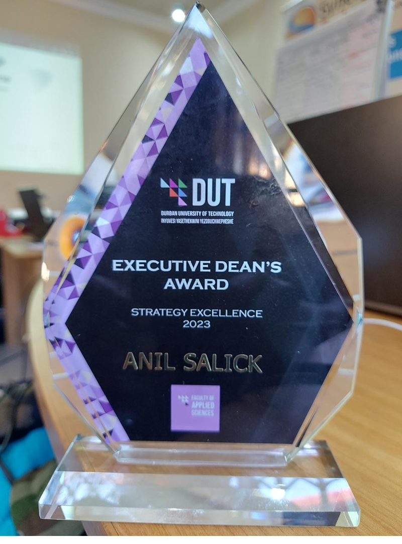 DUT Executive Dean's Award for Strategy Excellence 2023